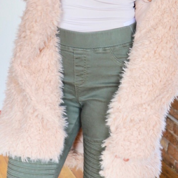 NWT Teddy Faux Fur Open Jacket - Picture 5 of 5